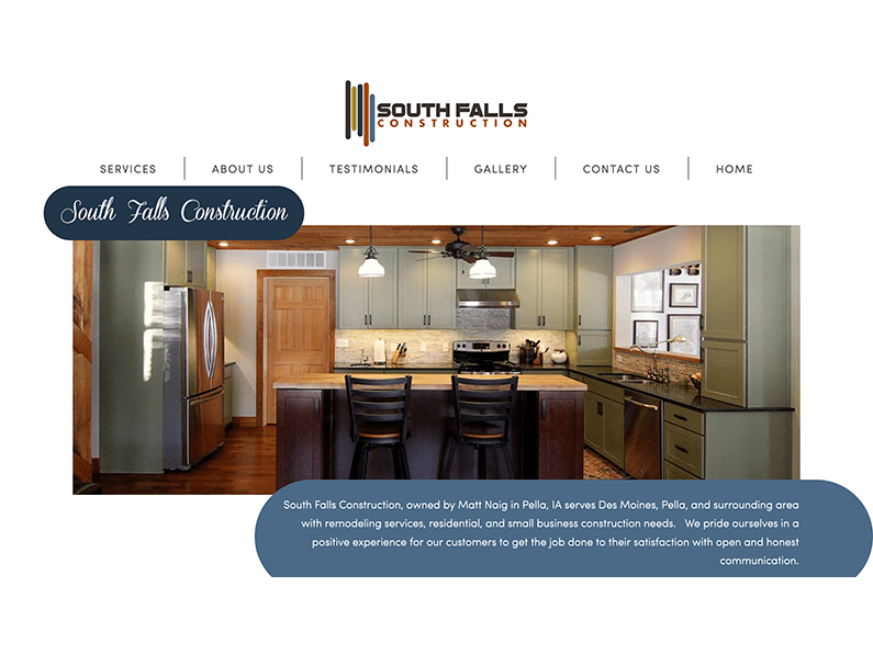 South Falls Construction