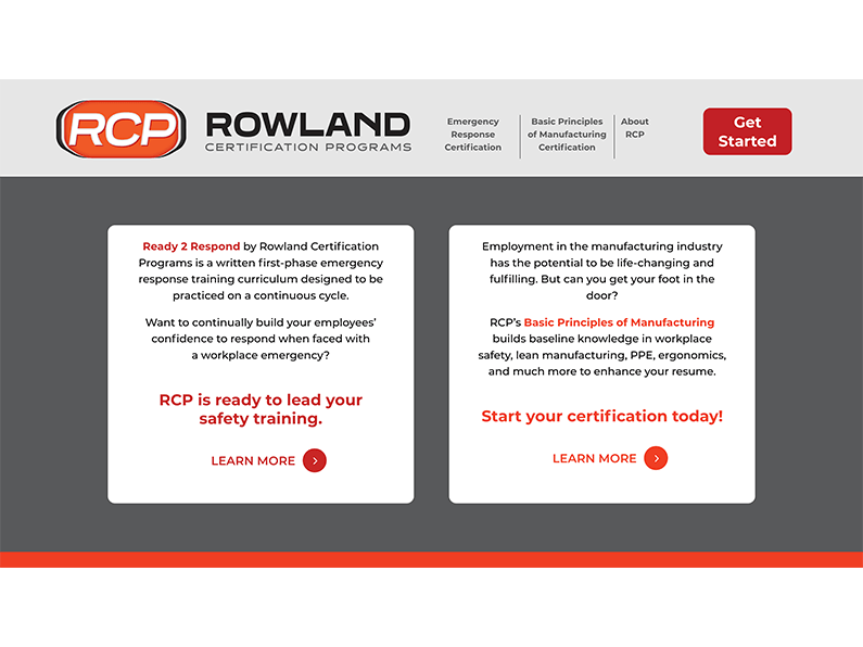 Rowland Certification Programs